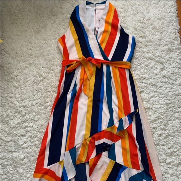 Julia Jordan Striped Dress - Picture 6 of 14